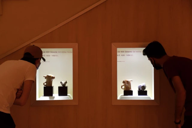 Boğazkale Müzesi'nin 3 bin 600 yıllık ünik yapıtı: Yumruk biçimli içme kabı