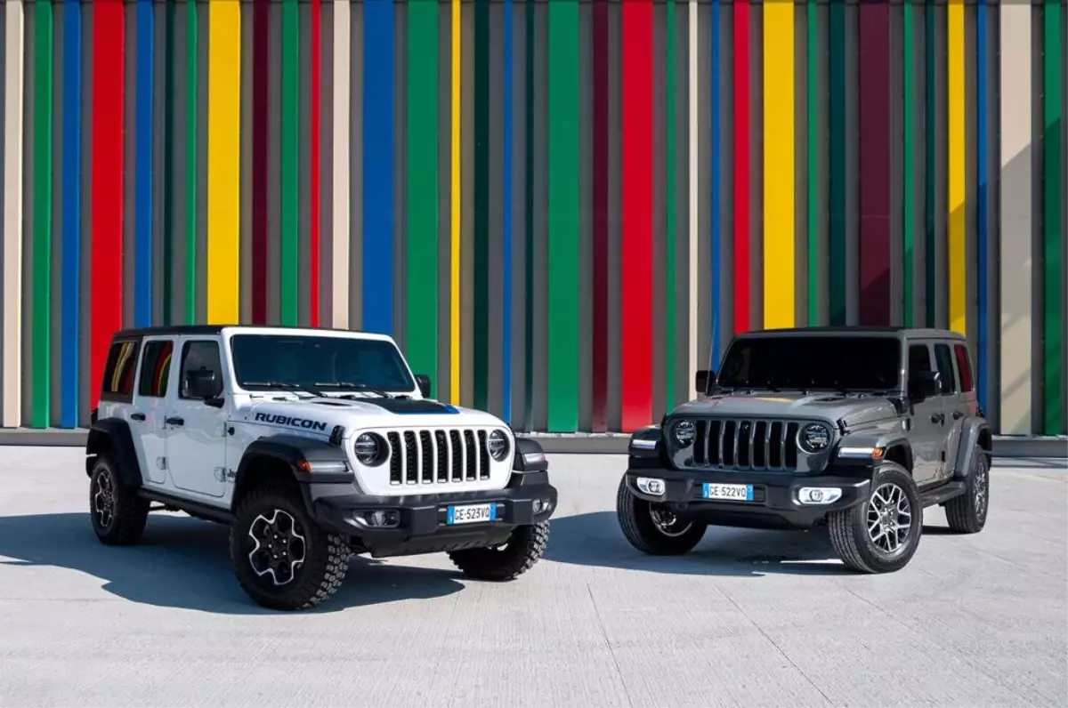 Jeep Wrangler artık elektrikli