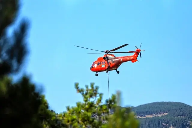 Kırmızı helikopterden 4 günde 322 sorti