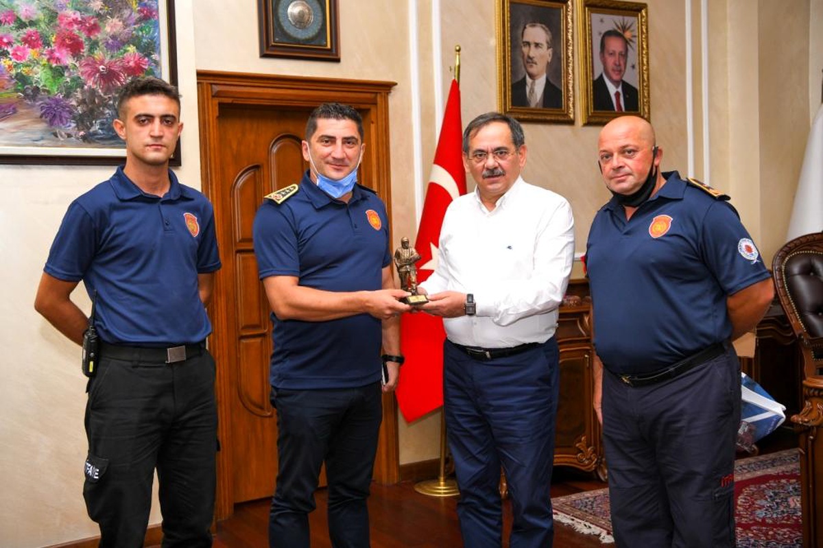 Manavgat'a giden ekipler döndü