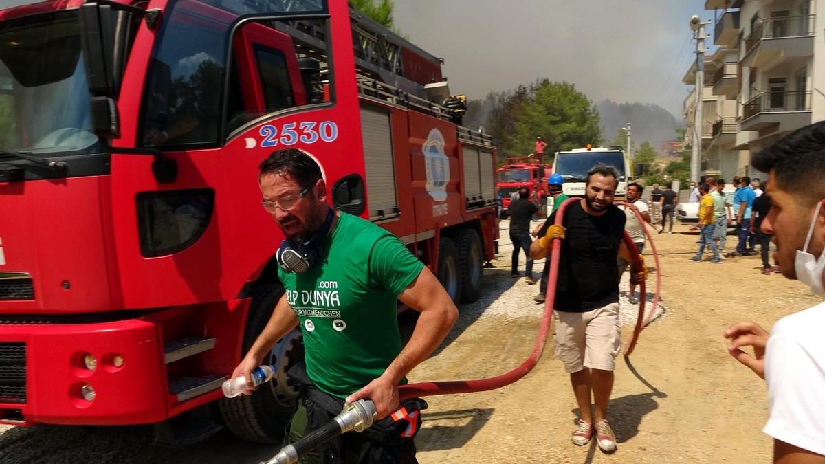Son dakika haber... Manavgat'taki yangını söndürmek için seferber oldular - Vimarsana News