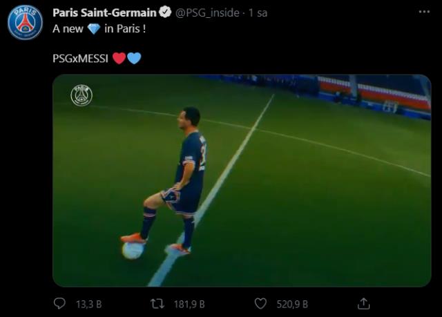 Messi'nin PSG'ye imzası sonrası ortalık yıkıldı! Yüz binlerce futbolsever keçi emojili paylaşımlar yapıyor