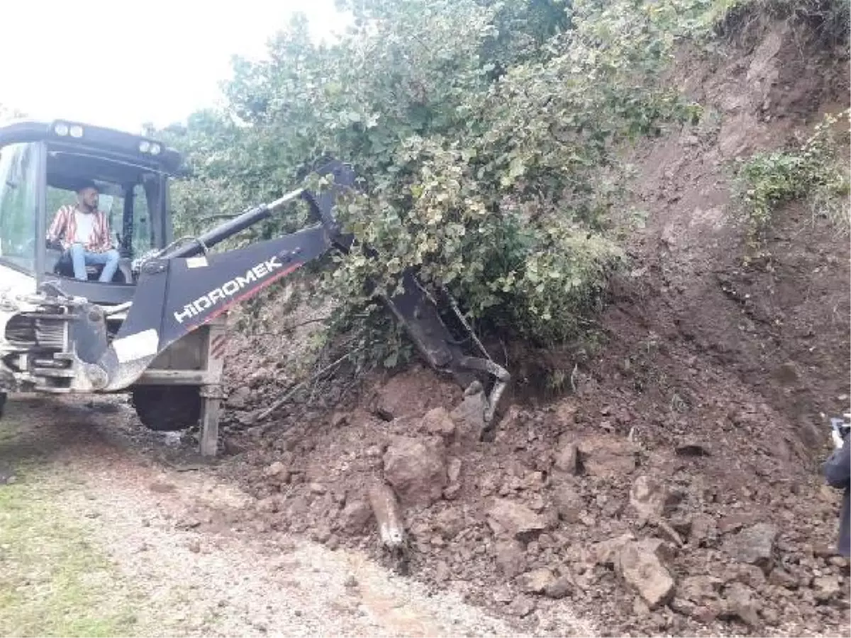 Ordu'da 3 günlük yağışta 255 heyelan