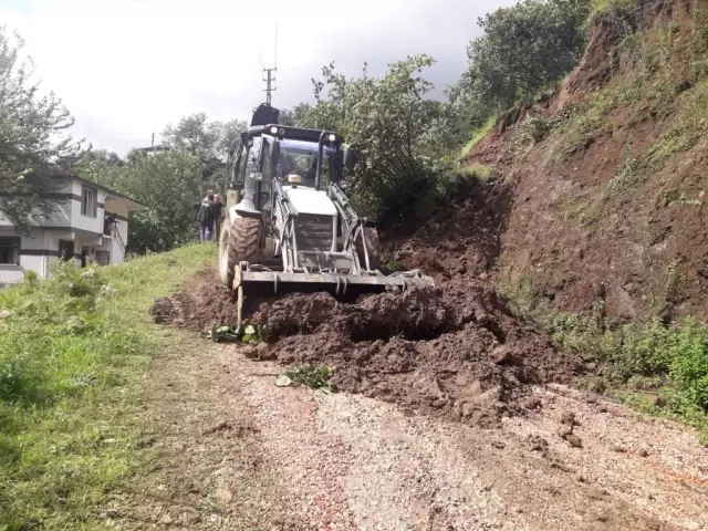 Ordu'da üç gün etkili olan yağışlarda 255 noktada heyelan meydana geldi
