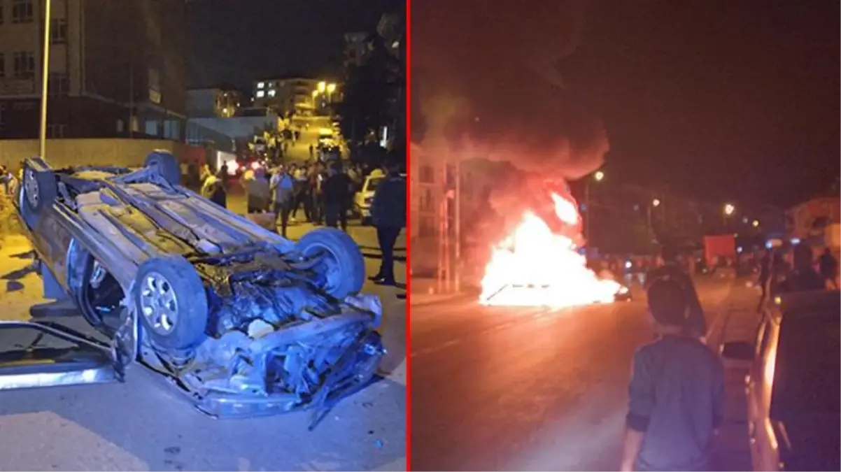 18 yaşındaki gencin öldürüldüğü Altındağ'da sokağa dökülen kalabalık Suriyelilerin araçlarına ve dükkanlarına saldırdı