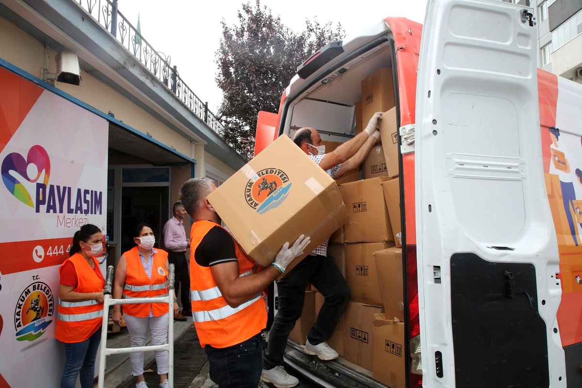Atakum'dan Ayancık'a dayanışma eli