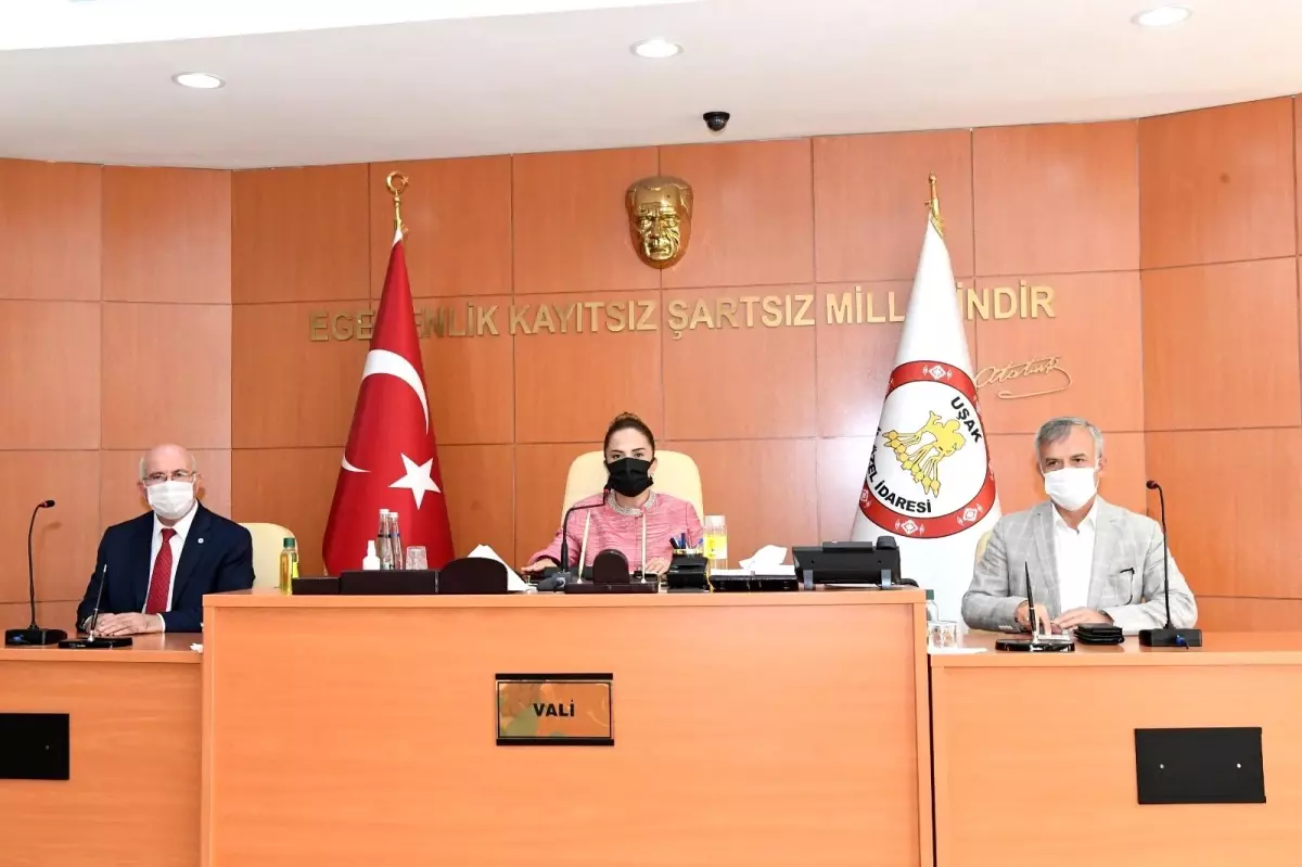 İklim değişikliği değerlendirme toplantısı Vali Funda Kocabıyık başkanlığında gerçekleştirildi