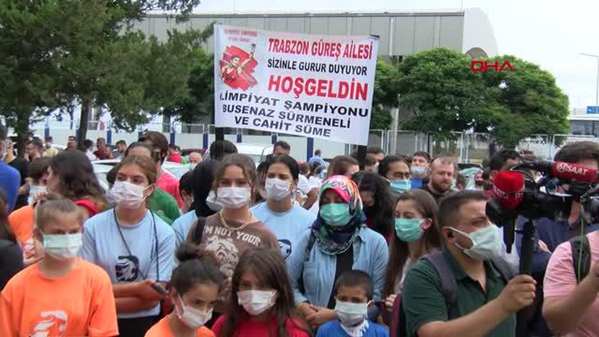 Olimpiyat şampiyonu Sürmeneli'ye memleketinde coşkulu karşılama - Vimarsana News