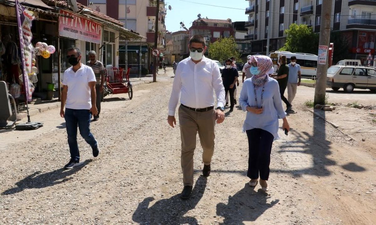 Topkaya, Ahmetli'deki Çalışmaları İnceledi