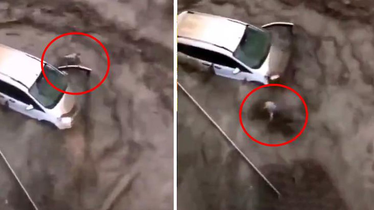 'Abi kaç' çığlıkları arasında sele kapılan vatandaş, mucize kurtuluş hikayesini anlattı