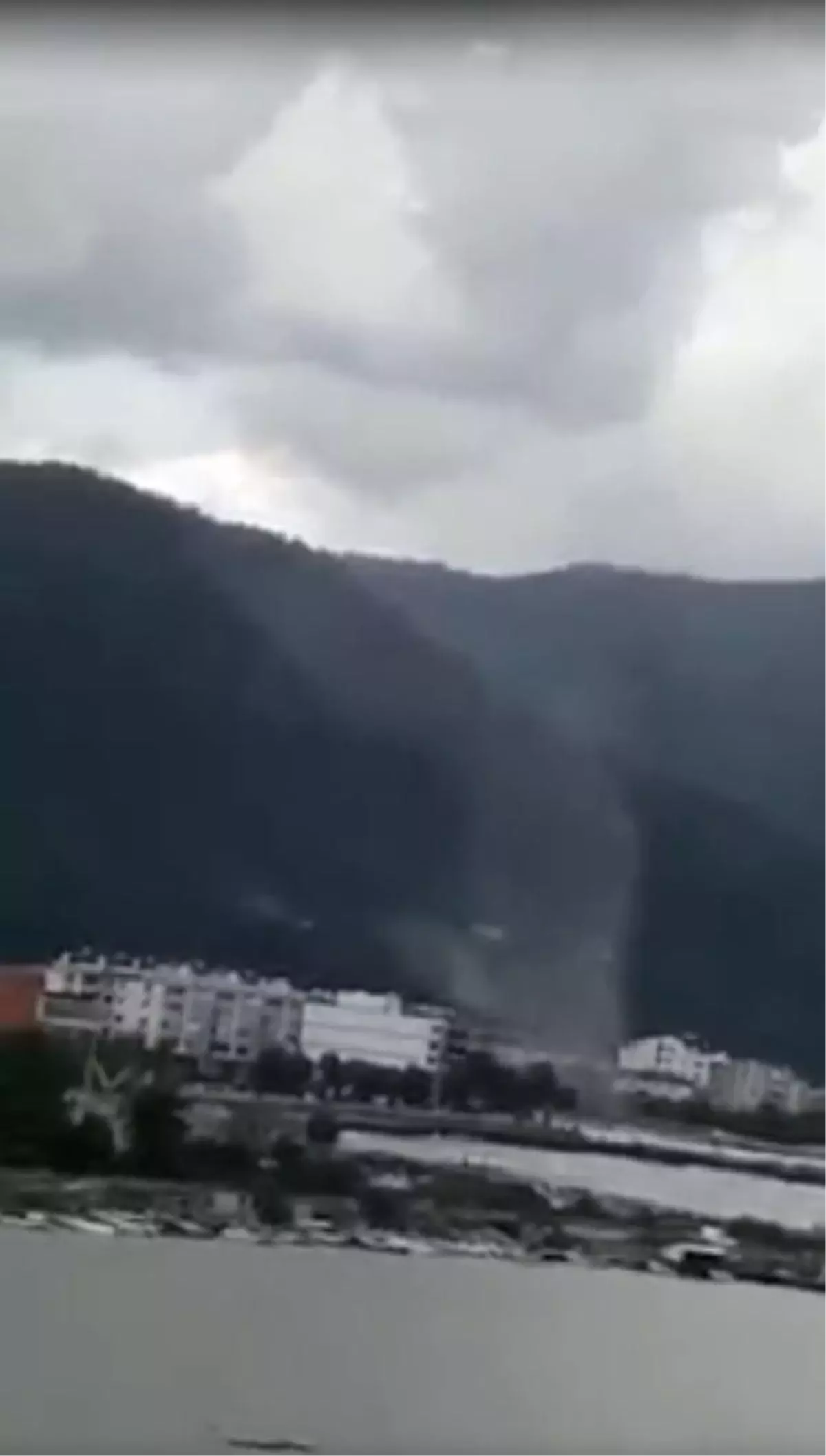 Kastamonu Cide'deki hortum kamerada