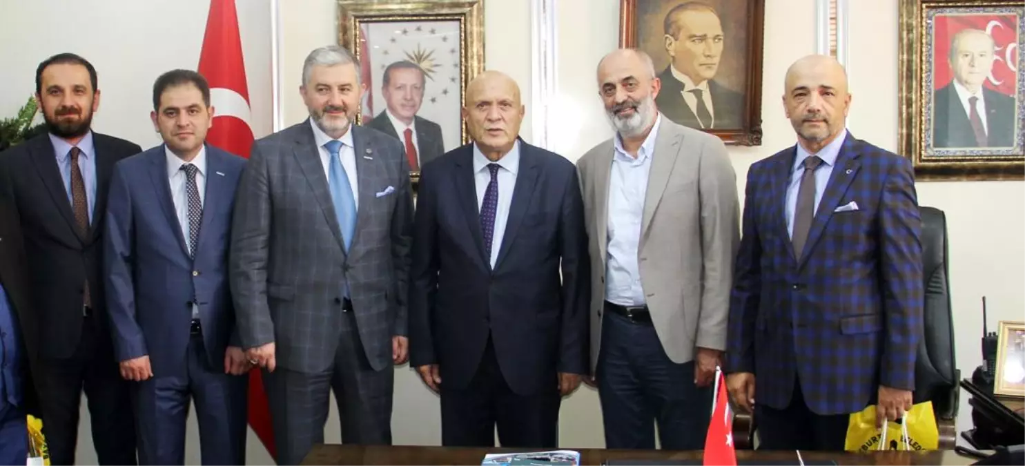 MÜSİAD GENEL BAŞKANINDAN BELEDİYE BAŞKANIMIZA ZİYARET
