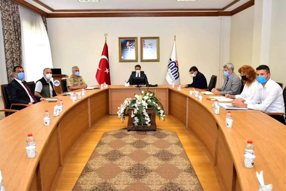 Orman Yangınları ile Mücadele Komisyonu Toplantısı Yapıldı
