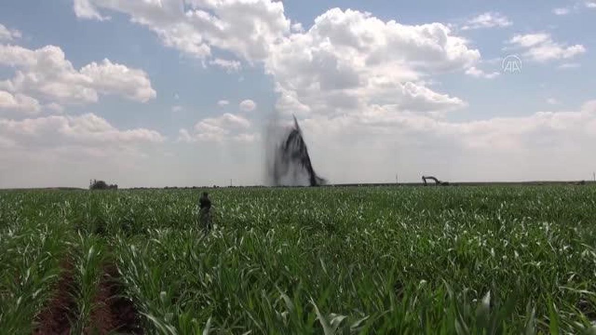 ŞANLIURFA - BOTAŞ petrol boru hattı patladı