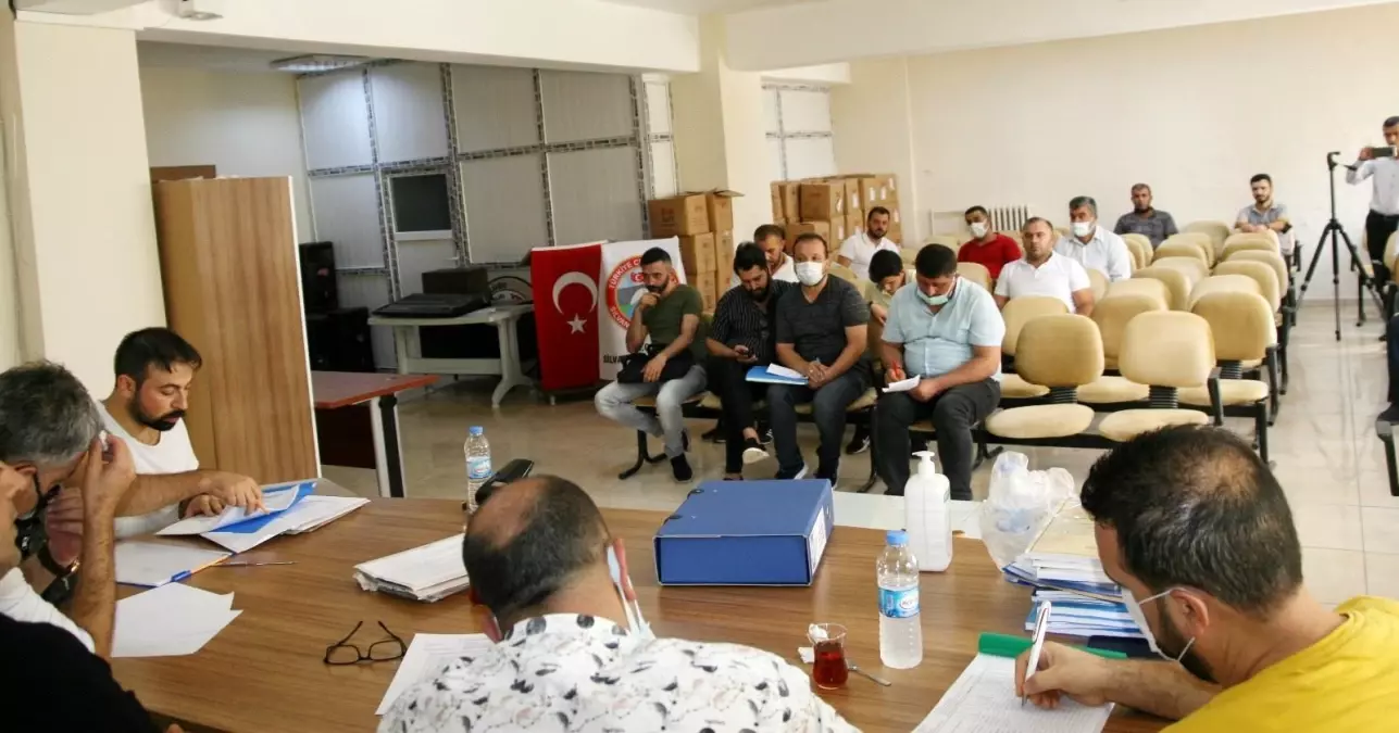 Silvan'da taşıma ihalesi yapıldı
