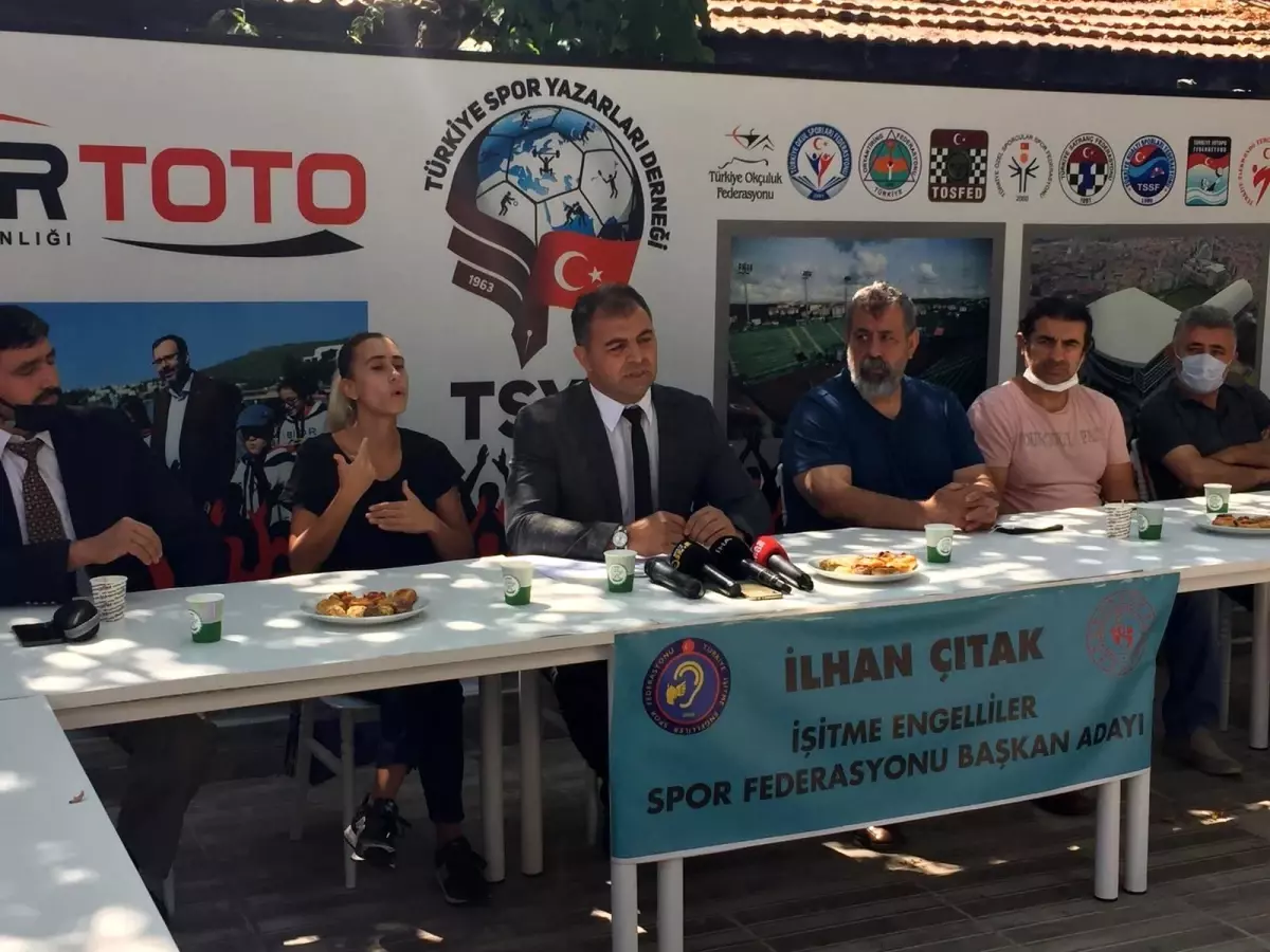 Türkiye İşitme Engelliler Federasyonu Başkan Adayı İlhan Çıtak: 'Federasyonumuza ait en az 2 tane milli takım kamp tesisini bünyemize katacağız'