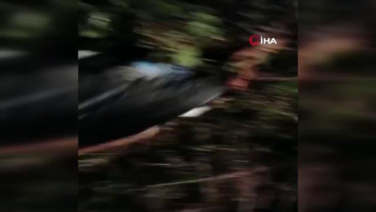 UEDAŞ ekipleri yaralı leyleğin yardımına koştular