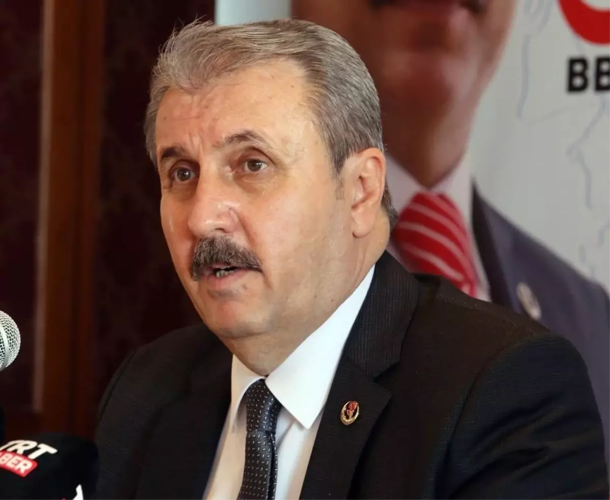 BBP Genel Başkanı Destici: 'Afetten sonra devletimiz tüm kurumları ile burada'