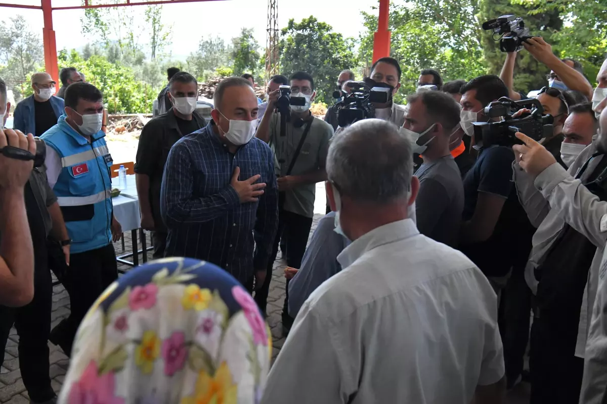 Çandır Yangınında Oluşan Zararlar Giderilecek