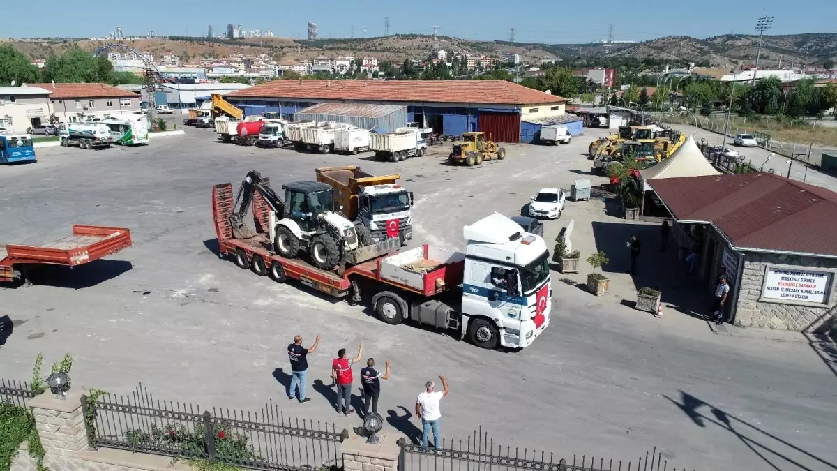 Gölbaşı Belediyesi Yardım Tırları, Kastamonu İçin Yola Çıktı