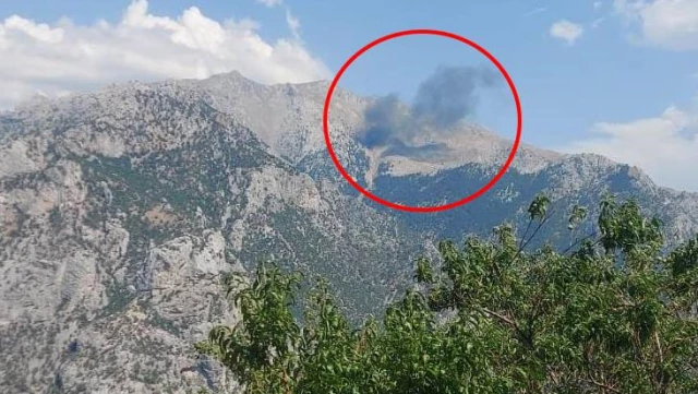 Kahramanmaraş'ta düşen uçağı gören köylüler telefona sarıldı: Uçak düştü hanımefendi uçak