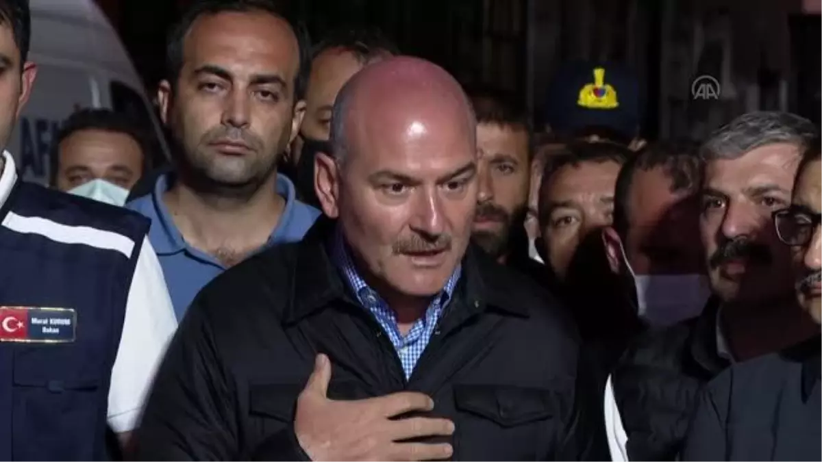 KASTAMONU - Bakan Dönmez: 'Jandarmamızın helikopteri ile jeneratörü götürdük'