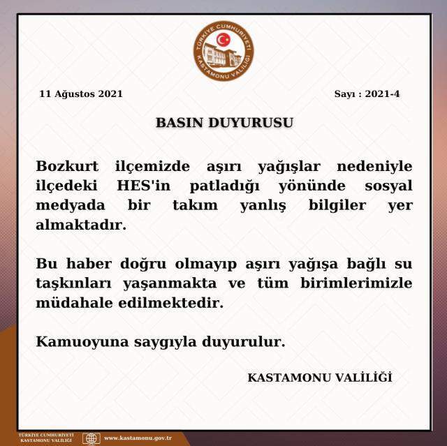 Kastamonu HES barajı mı patladı? Kastamonu sel neden oldu? 11 Ağustos Kastamonu'da patlama mı oldu? Hangi HES barajı patladı, nerede?