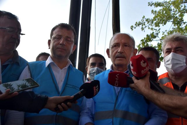 Sel bölgesine giden Kılıçdaroğlu'ndan hükümete 'afet bölgesi' teşekkürü! Bir de mağdurlar için isteği var