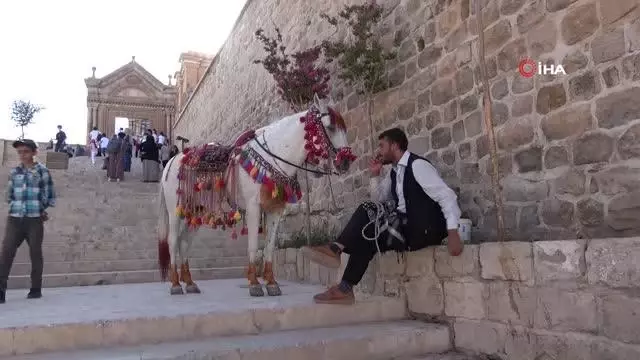 Mardin'e hafta sonu turist akını