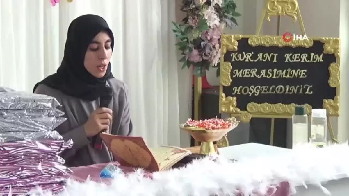 Silopi'de 40 öğrenci Kur'an-ı Kerim'e geçiş yaptı