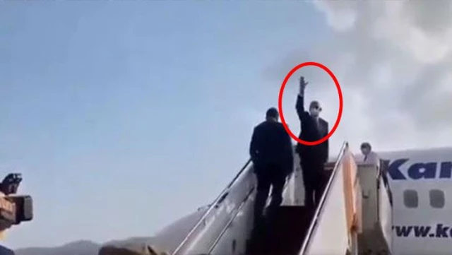 Afganistan Cumhurbaşkanı ülkesinden el sallayarak kaçtı! Görüntüyü çeken kişi hıçkırıklara boğuldu