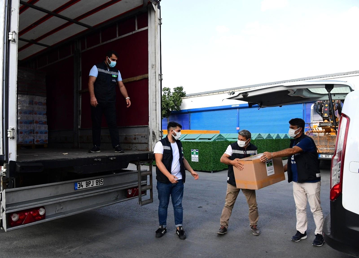 Bahçelievler Belediyesi'nden sel bölgesine yardım - Vimarsana News