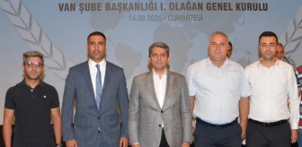 Öz Finans İş Sendikası Genel Başkanı Eroğlu, Van'da olağan genel kurula katıldı
