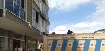 Yenişehir Belediyesinin yardım malzemeleri sel bölgesine ulaştı