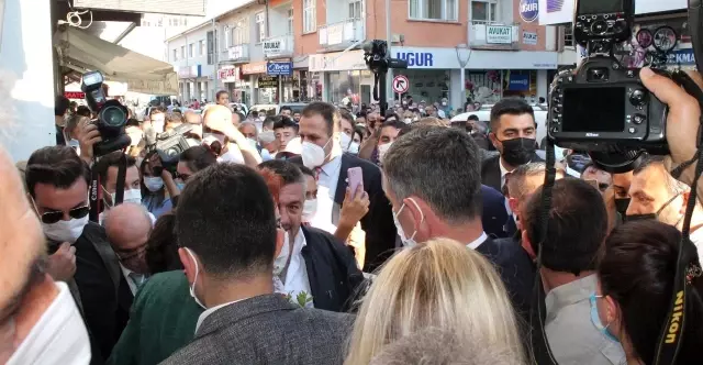 Akşener'in ziyaretinde arbede! Partililer, duydukları sözün ardından çileden çıktı