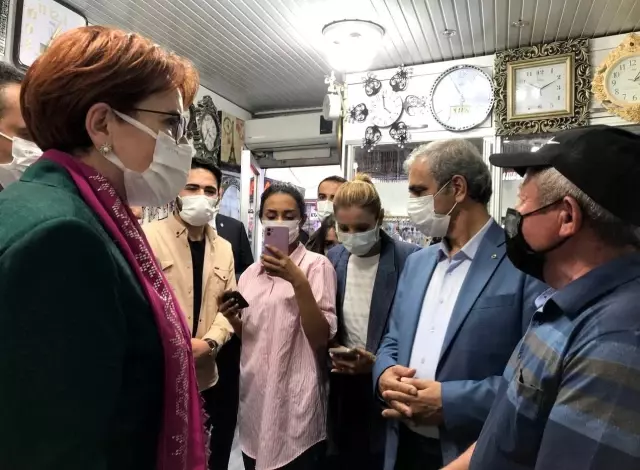 Akşener'in ziyaretinde arbede! Partililer, duydukları sözün ardından çileden çıktı