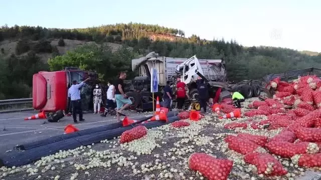 Son dakika haberleri | Anadolu Otoyolu'nda zincirleme trafik kazası: 6 yaralı