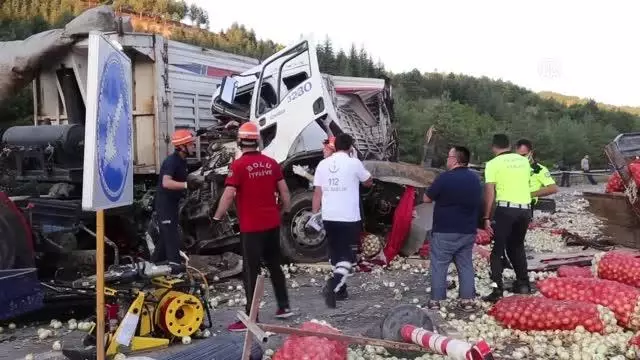Son dakika haberleri | Anadolu Otoyolu'nda zincirleme trafik kazası: 6 yaralı