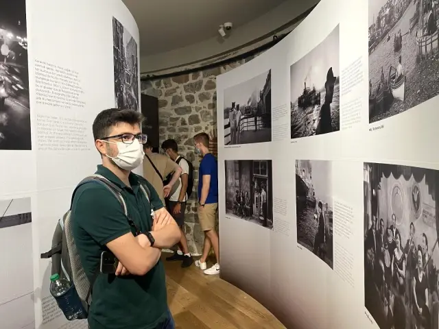 Ara Güler fotoğraf sergisi Galata Kulesi'nde açıldı