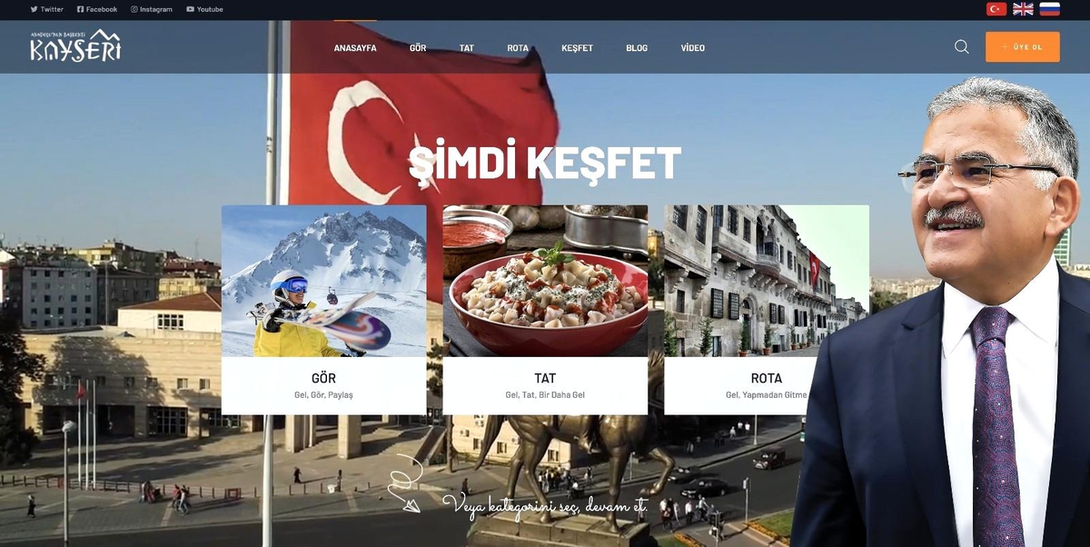 Büyükşehir'den turizm rehberi gibi web sitesi - Vimarsana News
