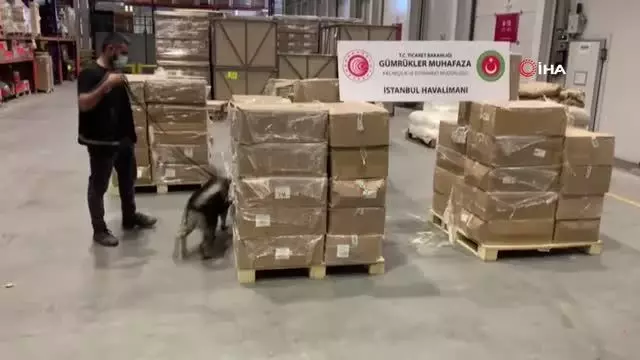 İstanbul Havalimanı'nda 4,3 ton uyuşturucu madde ele geçirildi - Haberler