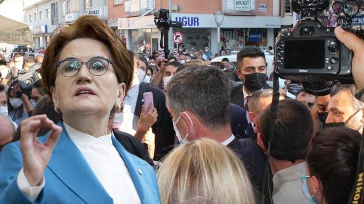 Akşener'in ziyaretinde arbede! Partililer, duydukları sözün ardından çileden çıktı