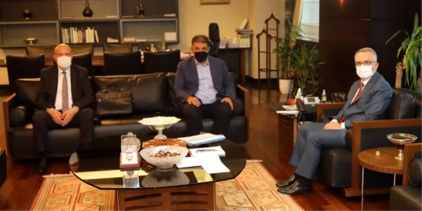Milletvekilimiz ve Belediye Başkanımızdan Bakan Ağbal'a Ziyaret