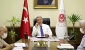 Milli müdafaa Bakanlığı'nda Afganistan toplantısı! Kabil'deki Türk görev Kuvveti Komutanı da katıldı Milli müdafaa Bakanlığı'nda Afganistan toplantısı! Kabil'deki Türk görev Kuvveti Komutanı da katıldı