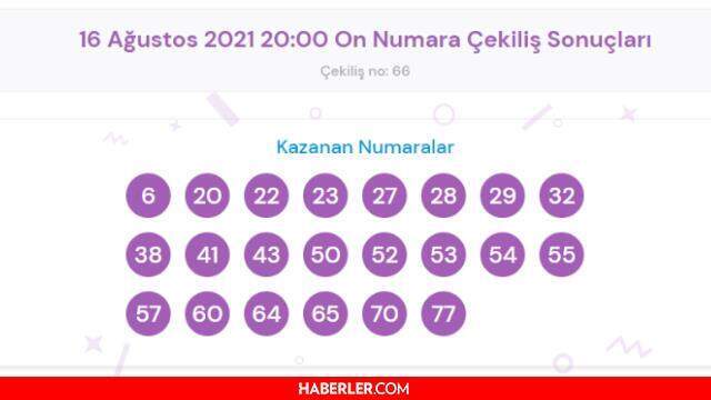 On Numara sonuçları açıklandı mı? 16 Ağustos On Numara sonuçları belli oldu! 10 Numara bilet sorgulama nasıl yapılır? On Numara çekilişi canlı izle!