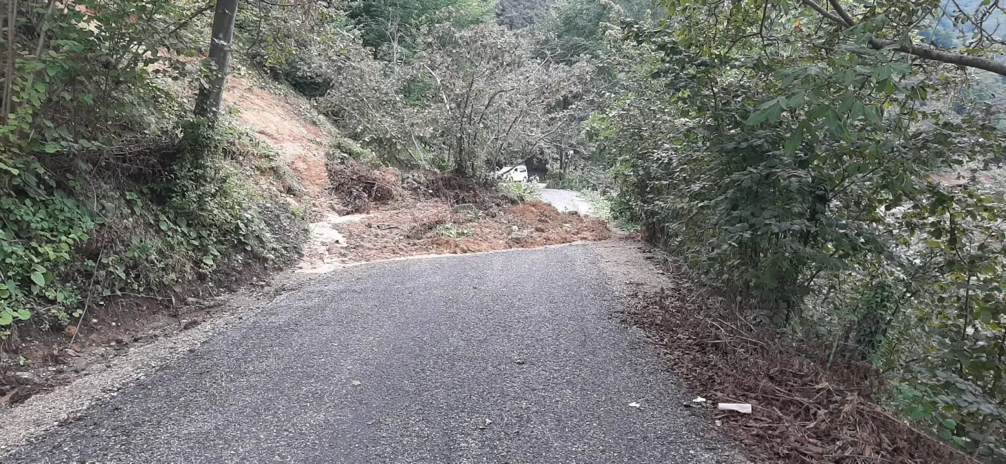 Ordu'da bir haftada 671 noktada heyelan meydana geldi