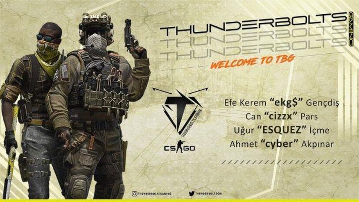 Thunderbolts Gaming NO RESPECT ekibi ile anlaştı!