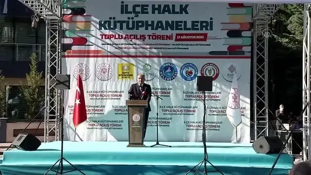 Kültür ve Turizm Bakanı Ersoy, Meram İlçe Halk Kütüphanesi açılış töreninde konuştu Açıklaması