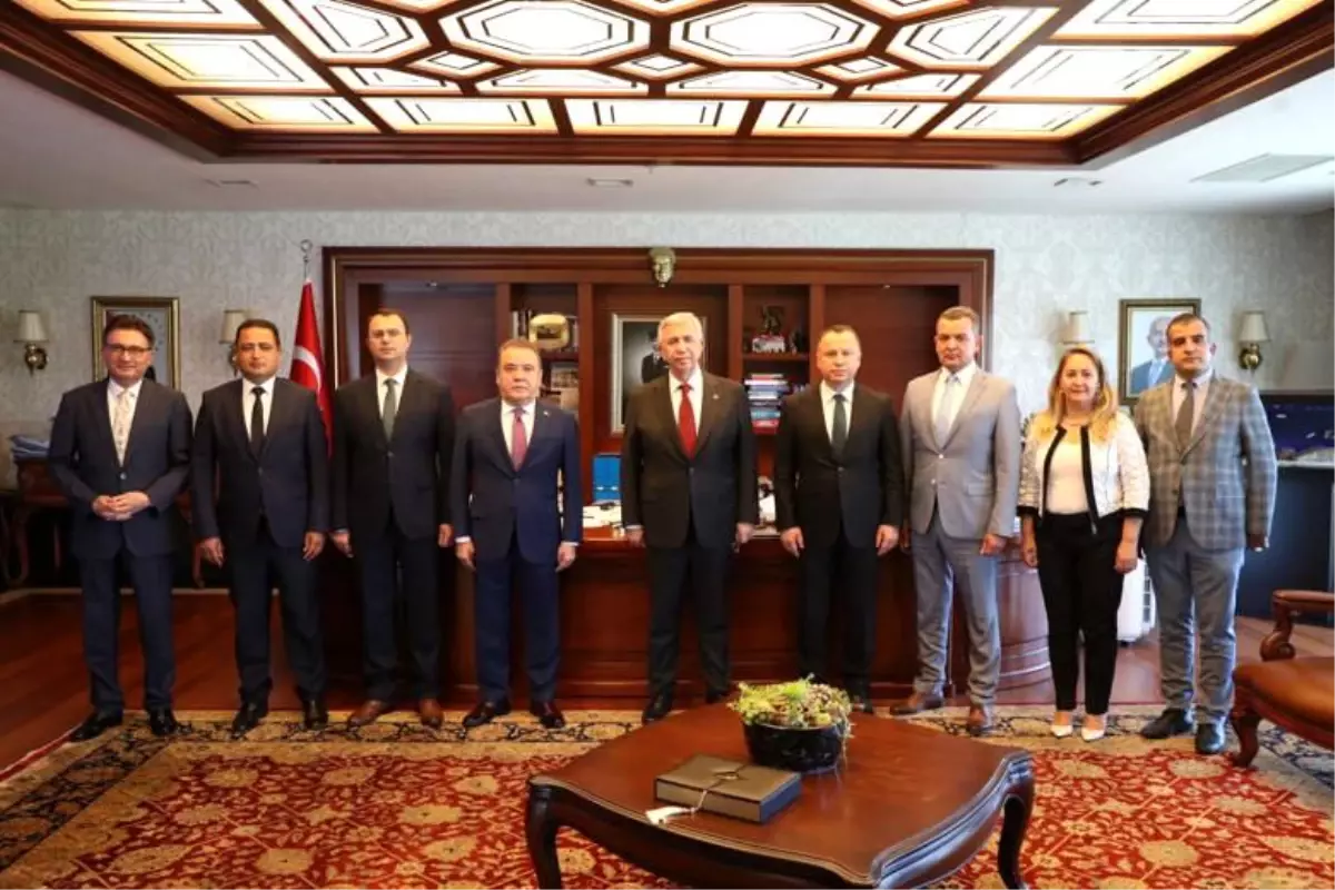 Başkan Muhittin Böcek Ankara'da, THK işbirliği protokolü ön toplantısına katıldı