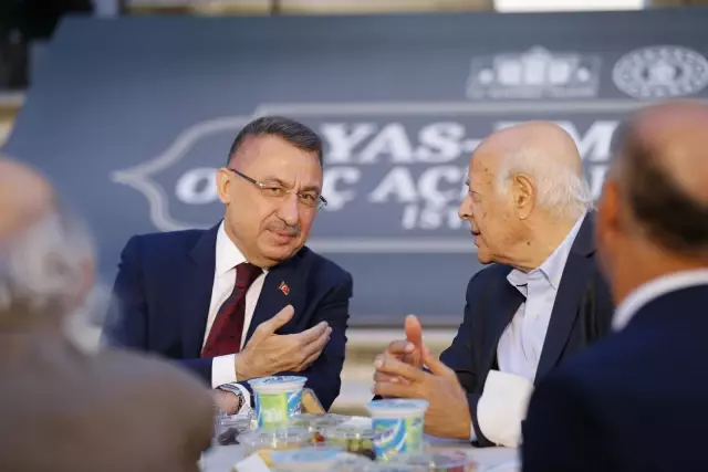 Son dakika haberleri | Cumhurbaşkanı Yardımcısı Fuat Oktay, Yas-ı Matem Oruç Açma Buluşması'na katıldı